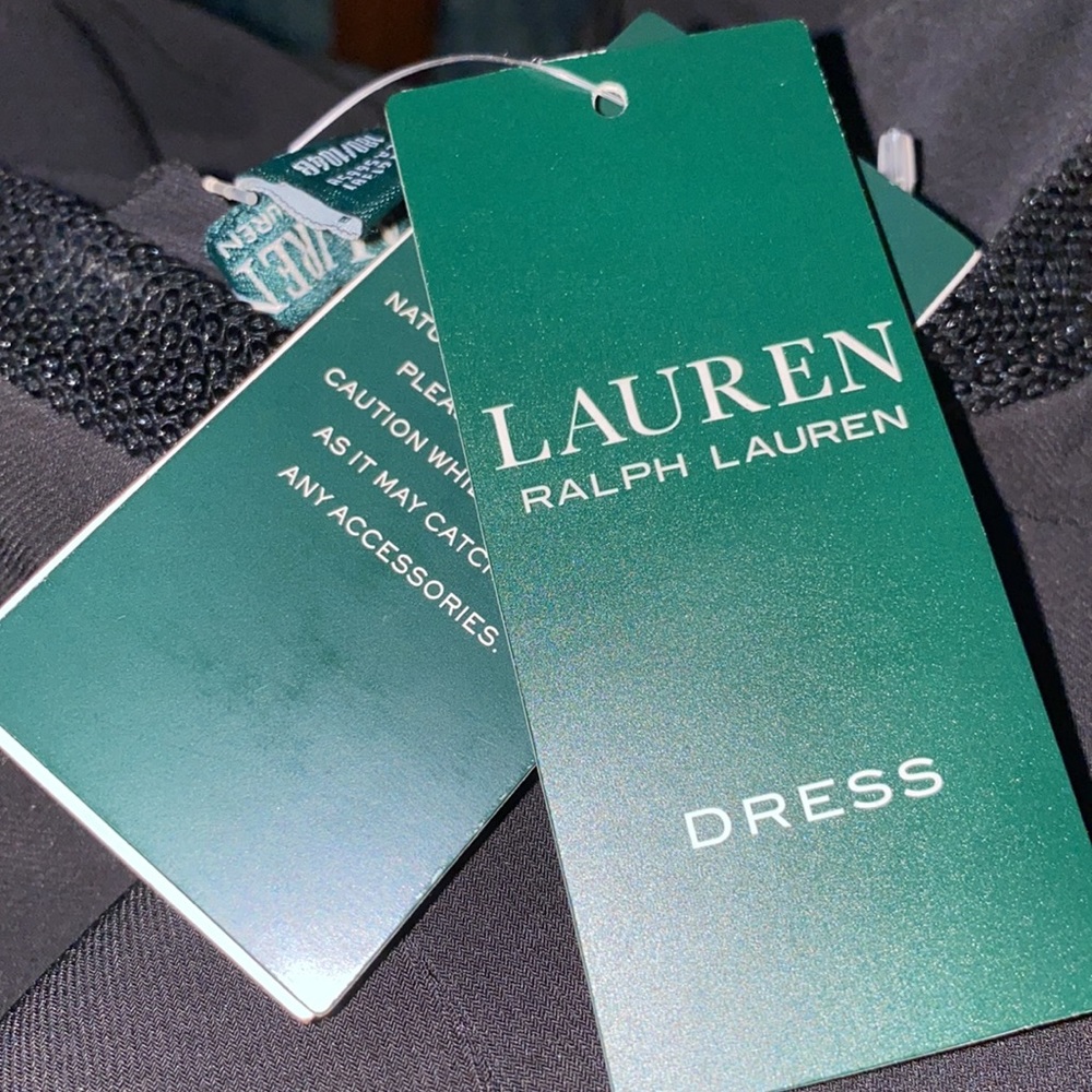 Ralph Lauren Sequins dress size 2 black NWT - Picture 8 of 10